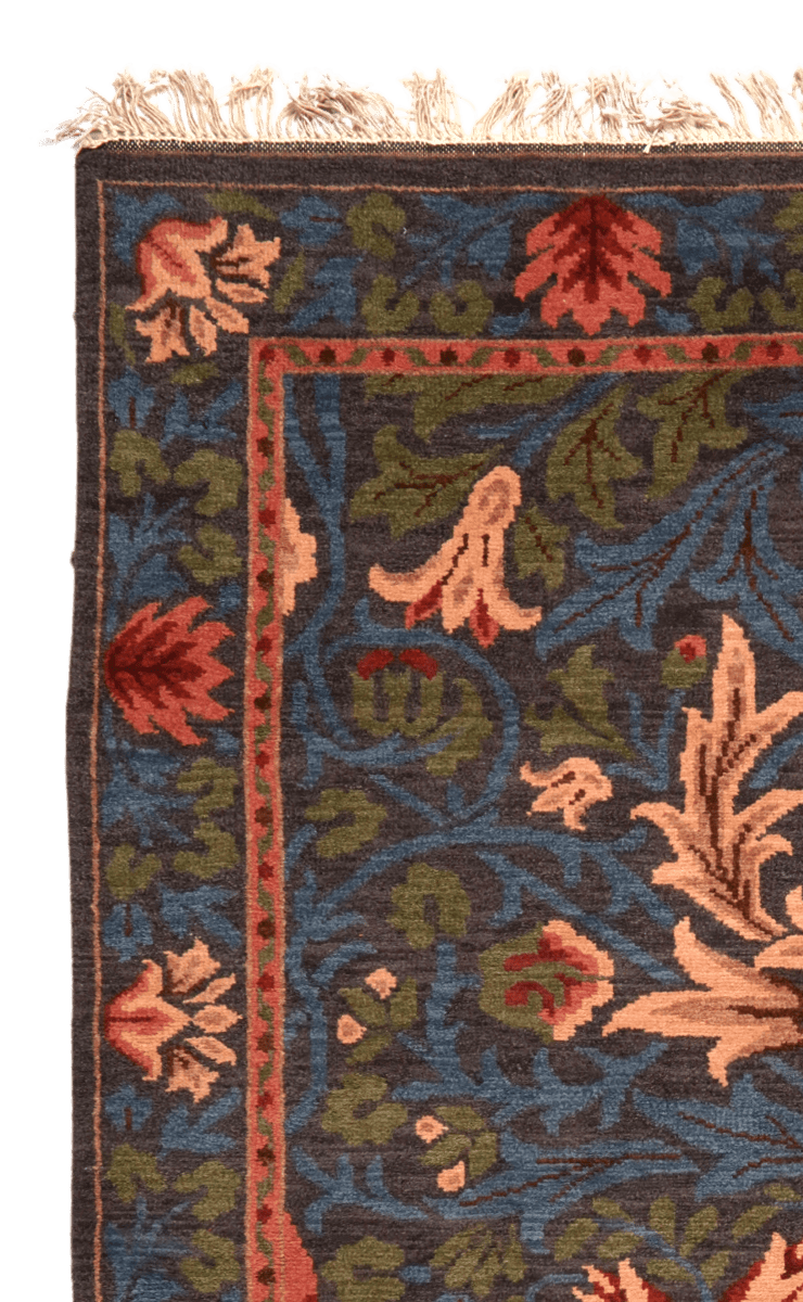 Nepal — Hand-knotted, 170x240 cm, Black, 100% Virgin Wool | View 3