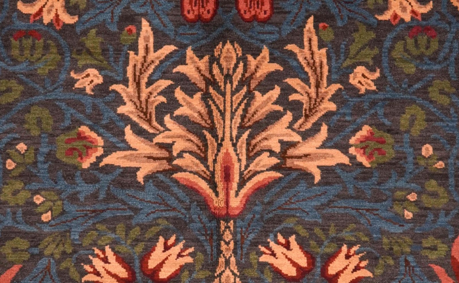 Nepal — Hand-knotted, 170x240 cm, Black, 100% Virgin Wool | View 4