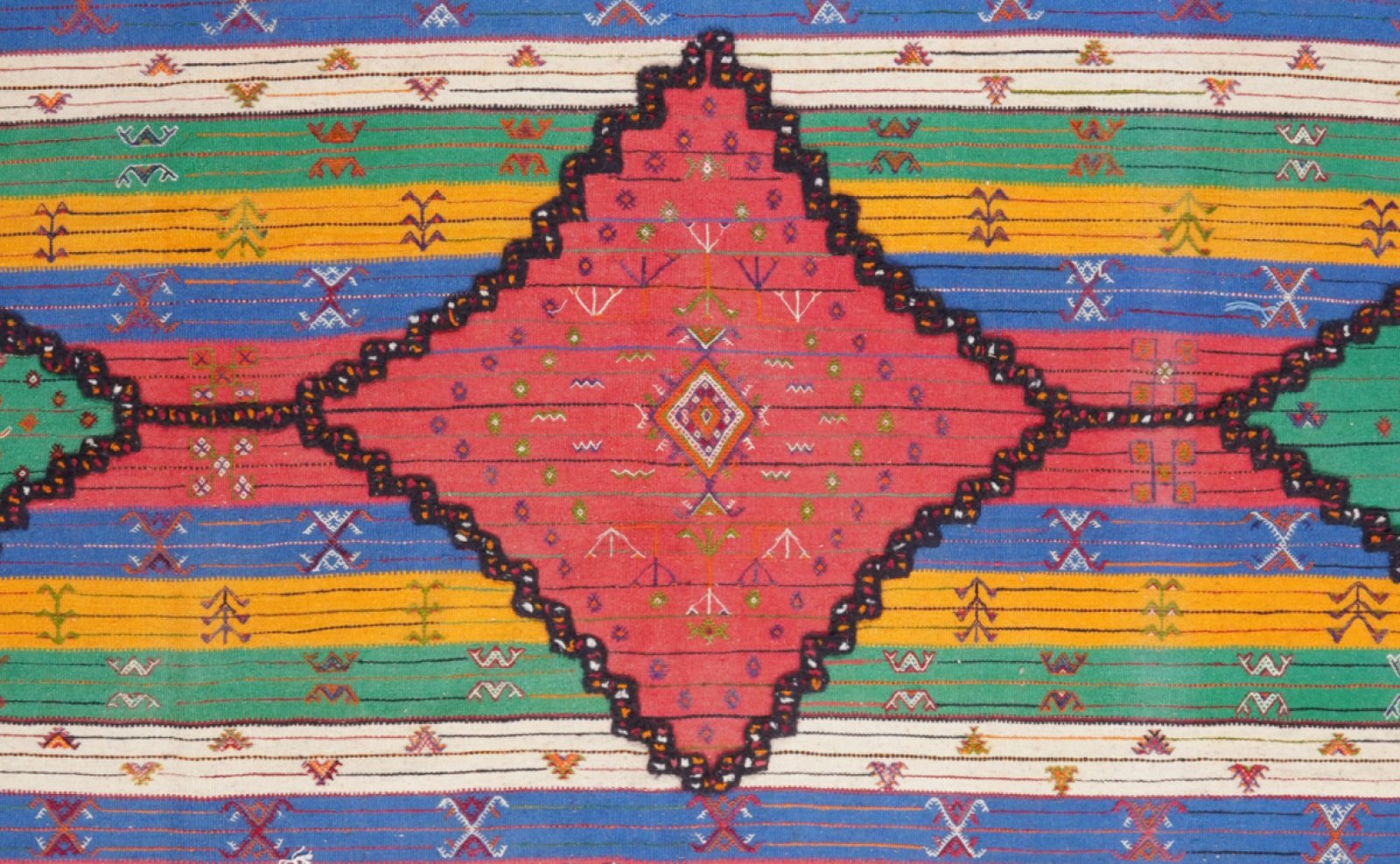 Kelim — Handmade, 195x318 cm, Multicolor, 100% Virgin Wool | View 4