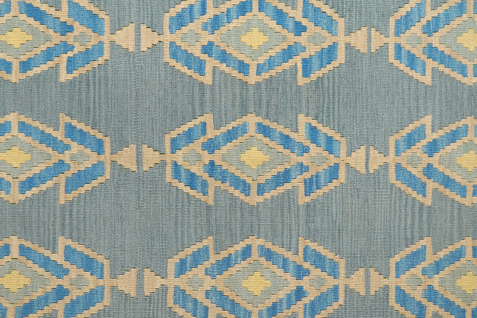 Kelim Gashgai — Handgefertigt, 241x176 cm, Beige, 100% Virgin Wool | View 6