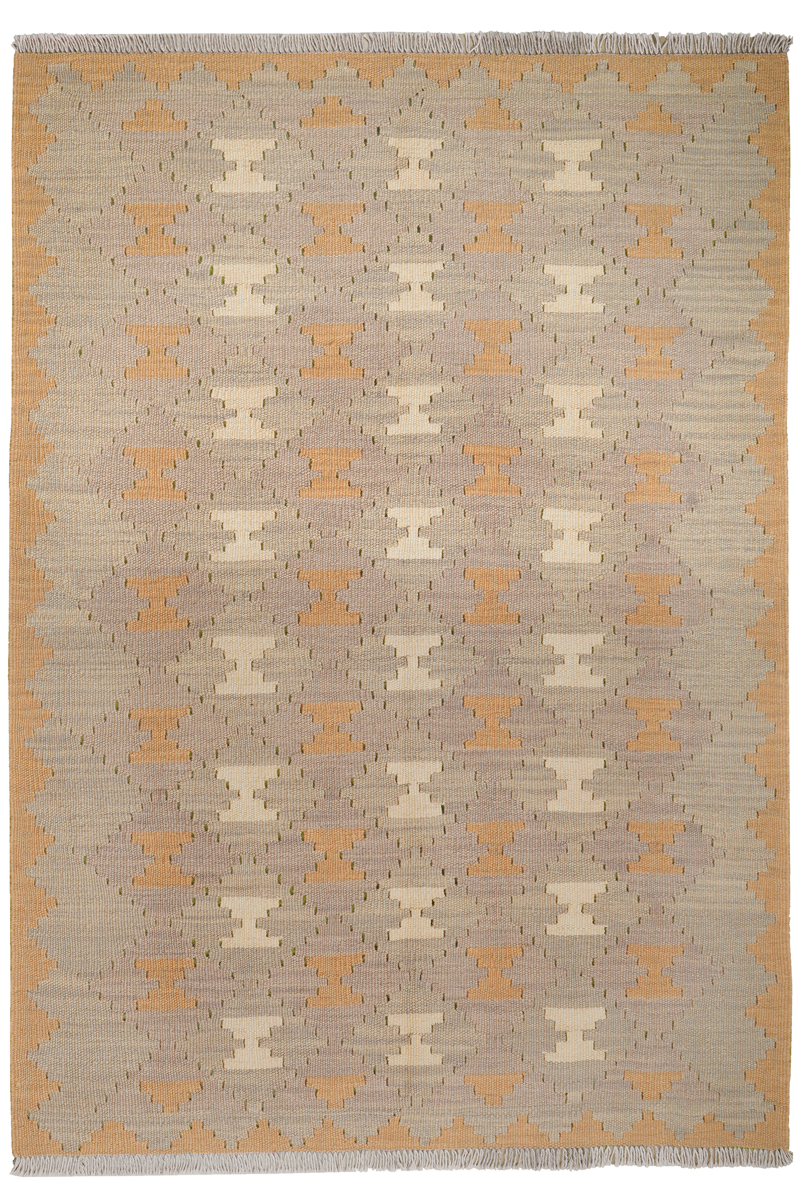 Ke.Gashgai T — Handgefertigt, 172x121 cm, Bunt, 100% Virgin Wool | Main view