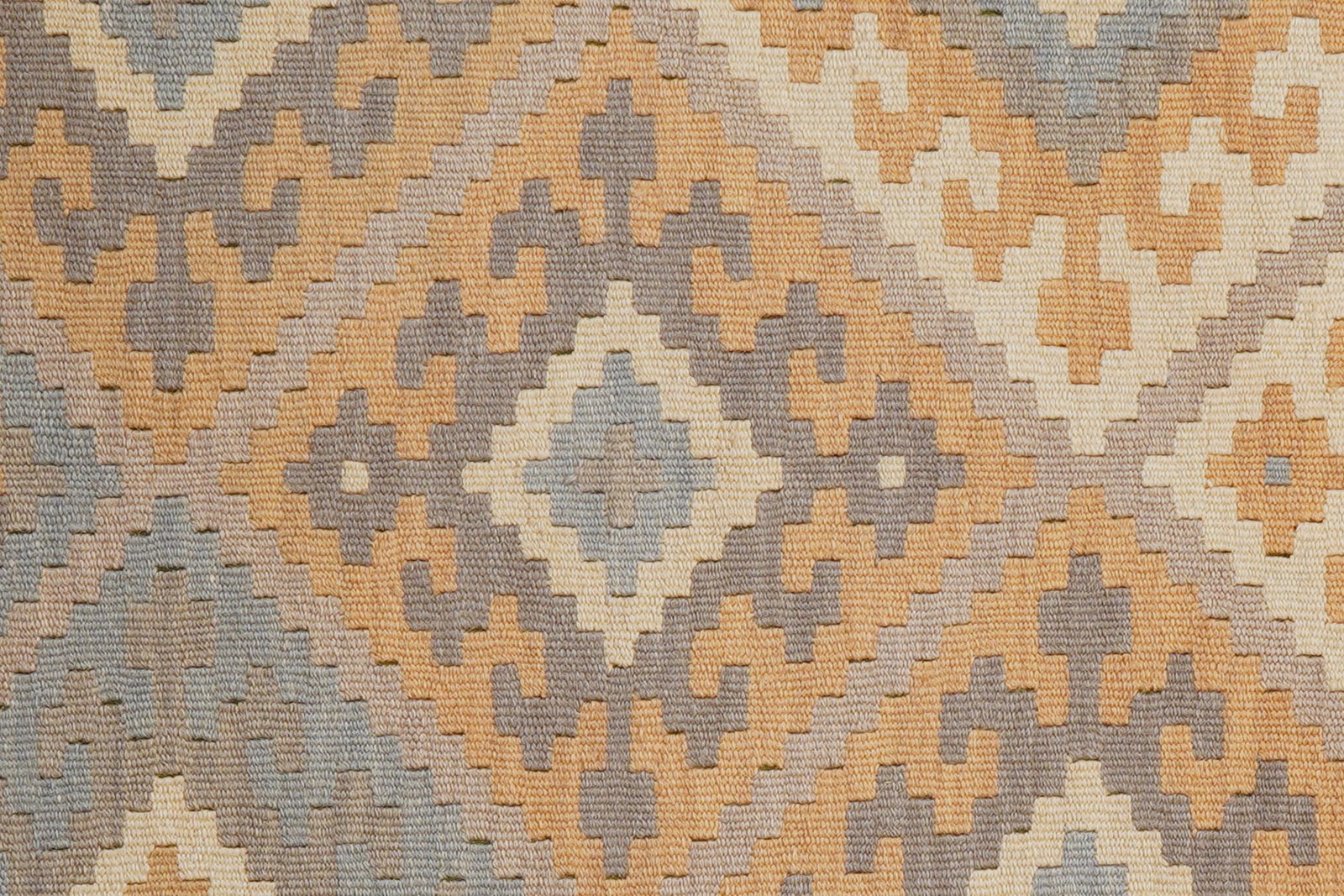 Kelim Gashgai — Handmade, 119x181 cm, Grey, 100% Virgin Wool | View 5