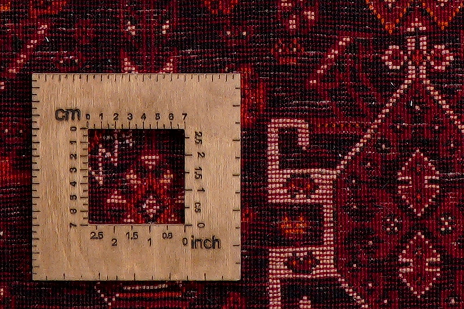 Gashgai — Hand-knotted, 173x272 cm, Red, 100% Virgin Wool | View 8