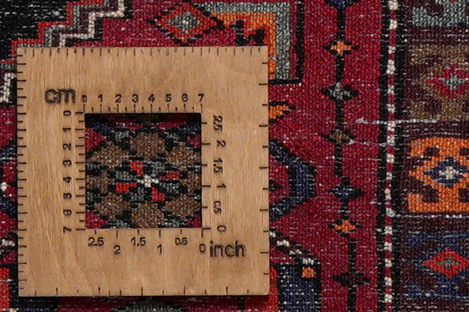 Khamseh — Hand-knotted, 138x226 cm, Blue, 100% Virgin Wool | View 8