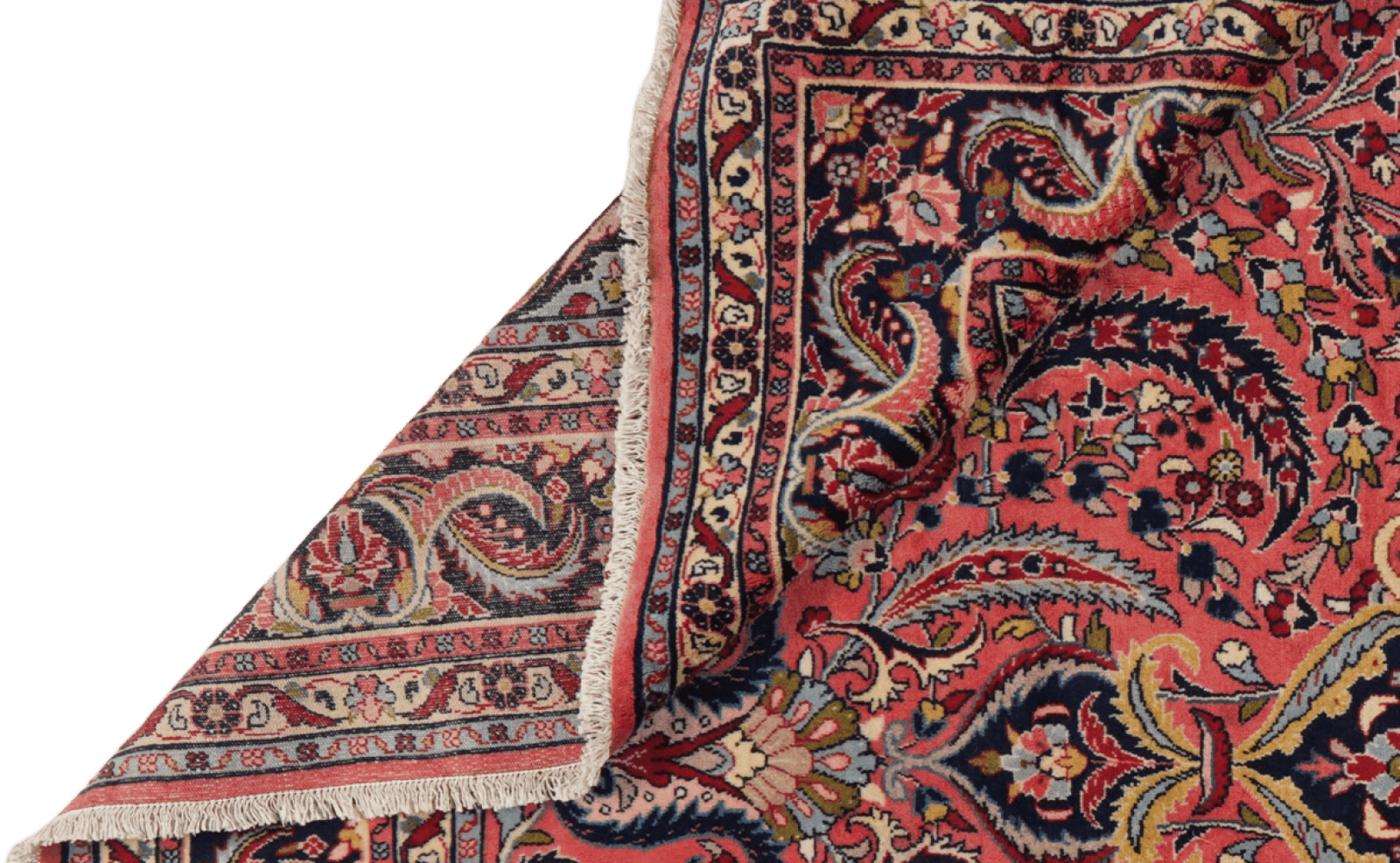 Mehreban — Hand-knotted, 260x326 cm, Red, 100% Virgin Wool | View 5