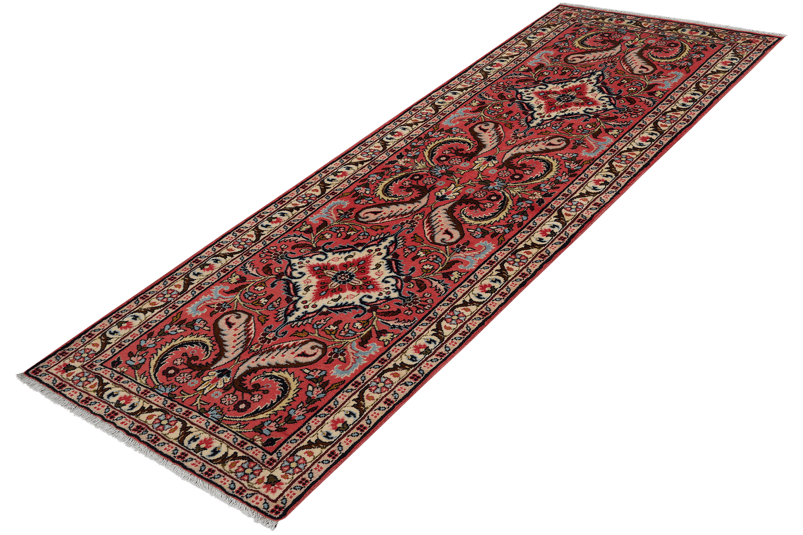 Mehreban — Hand-knotted, 80x224 cm, Red, 100% Virgin Wool | View 5