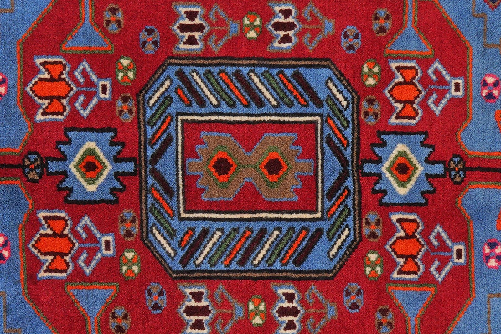 Tarom — Hand-knotted, 130x198 cm, Blue, 100% Virgin Wool | View 6