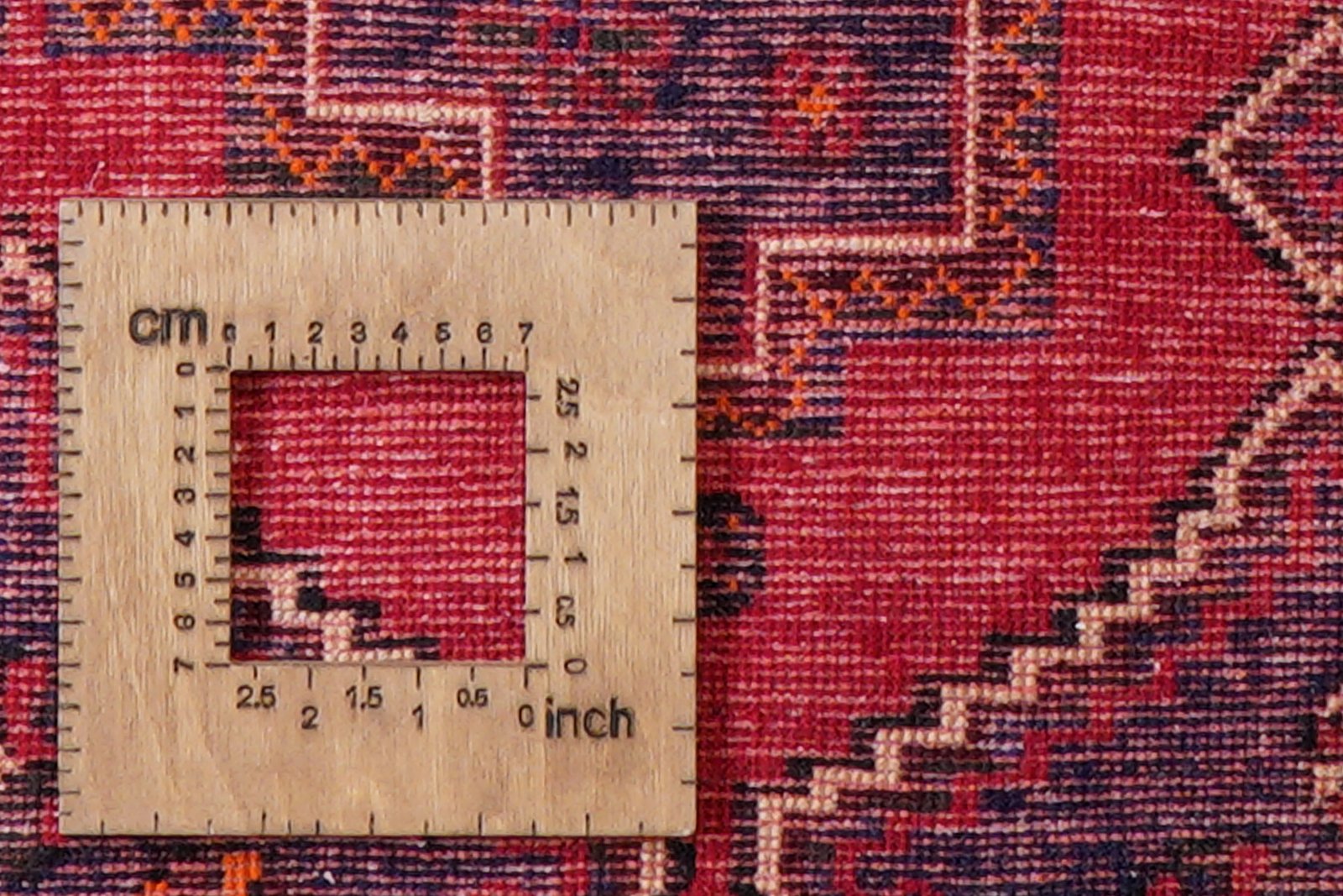 Afshar — Hand-knotted, 165x232 cm, Blue, 100% Virgin Wool | View 8