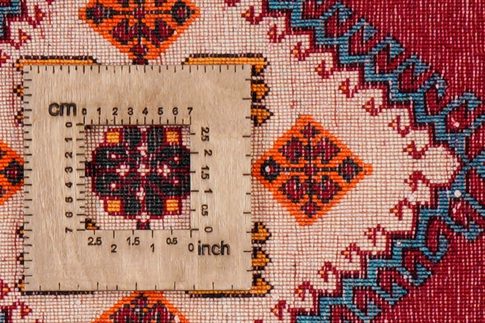 Gashgai — Hand-knotted, 81x192 cm, Red, 100% Virgin Wool | View 8