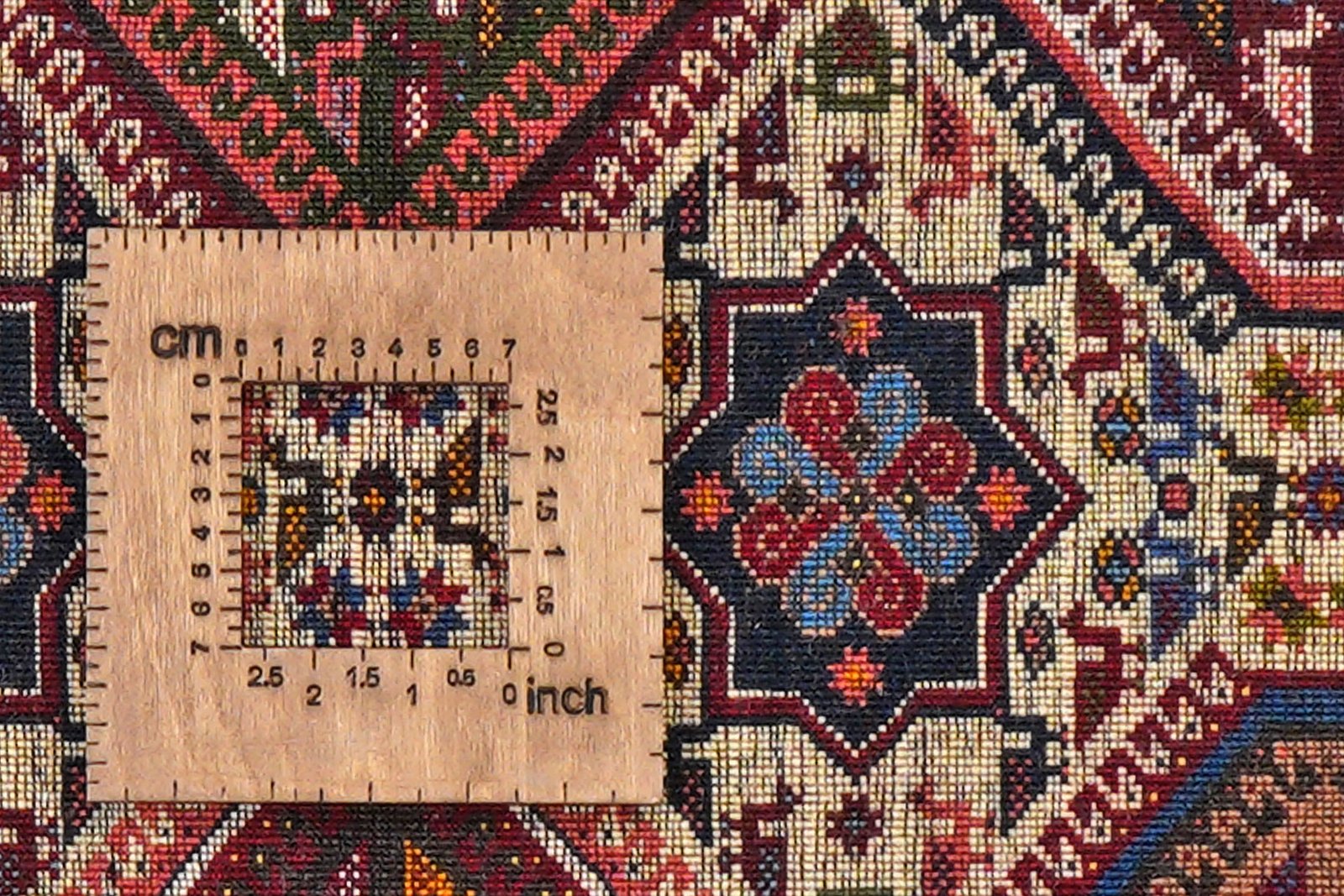 Yalameh — Hand-knotted, 101x160 cm, Beige, 100% Virgin Wool | View 8