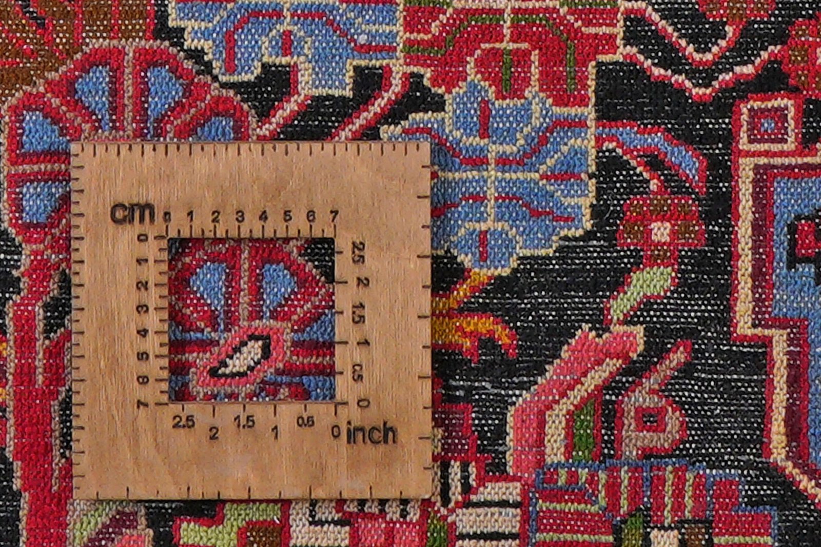 Nahavand — Hand-knotted, 158x250 cm, Blue, 100% Virgin Wool | View 8