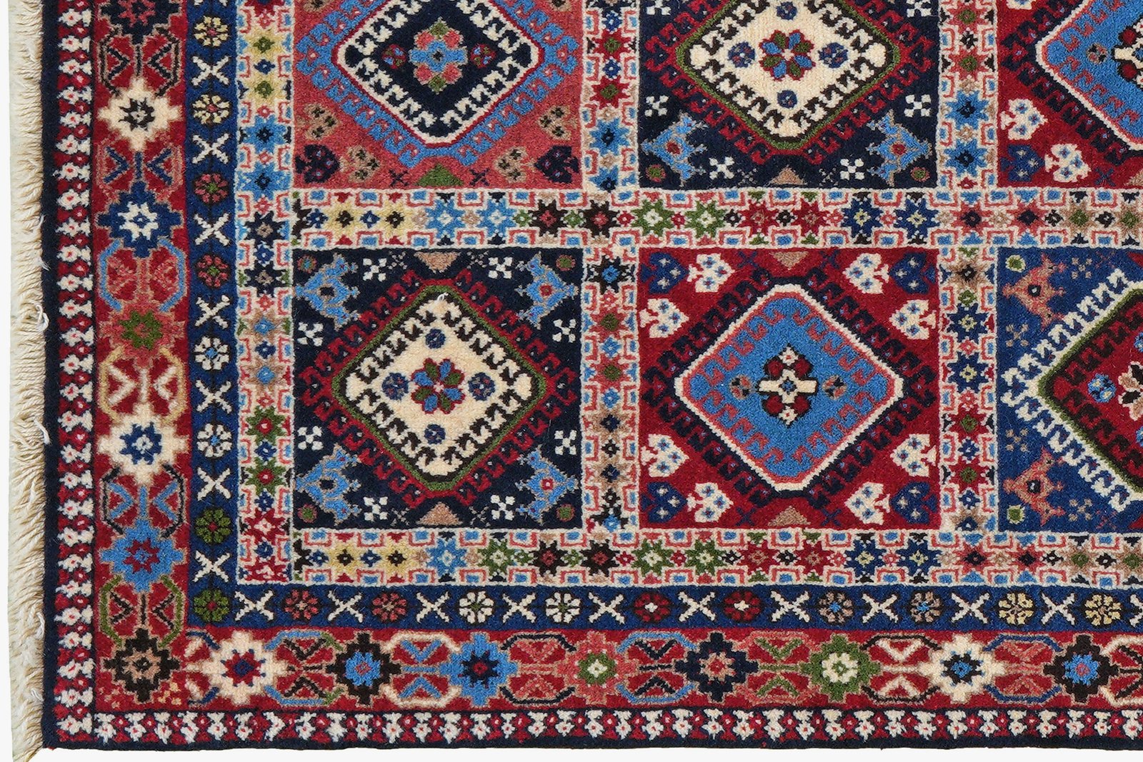 Yalameh — Hand-knotted, 98x158 cm, Multicolor, 100% Virgin Wool | View 3