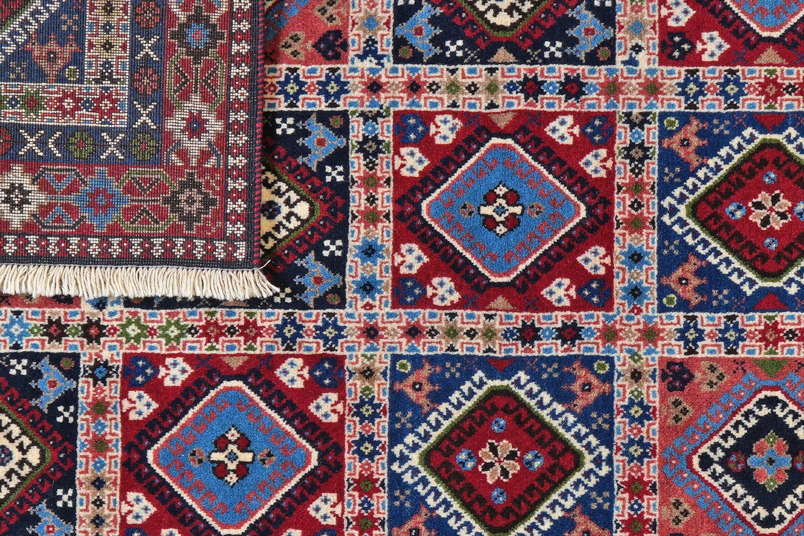 Yalameh — Hand-knotted, 98x158 cm, Multicolor, 100% Virgin Wool | View 7