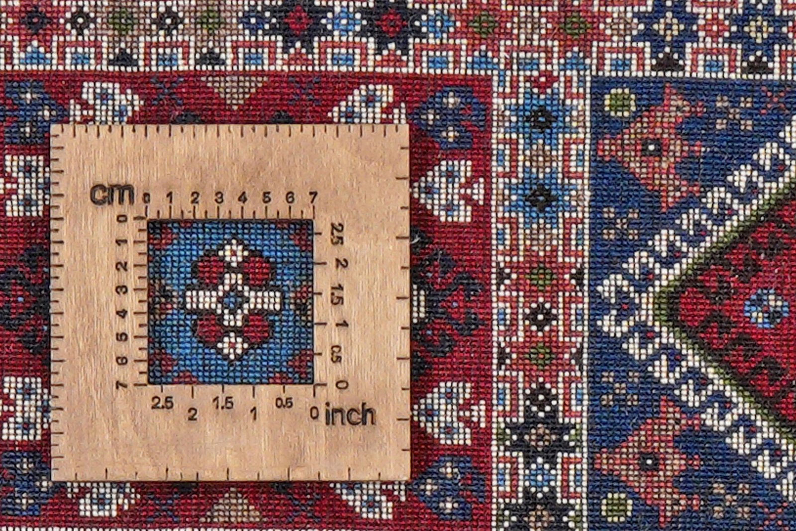 Yalameh — Hand-knotted, 98x158 cm, Multicolor, 100% Virgin Wool | View 8
