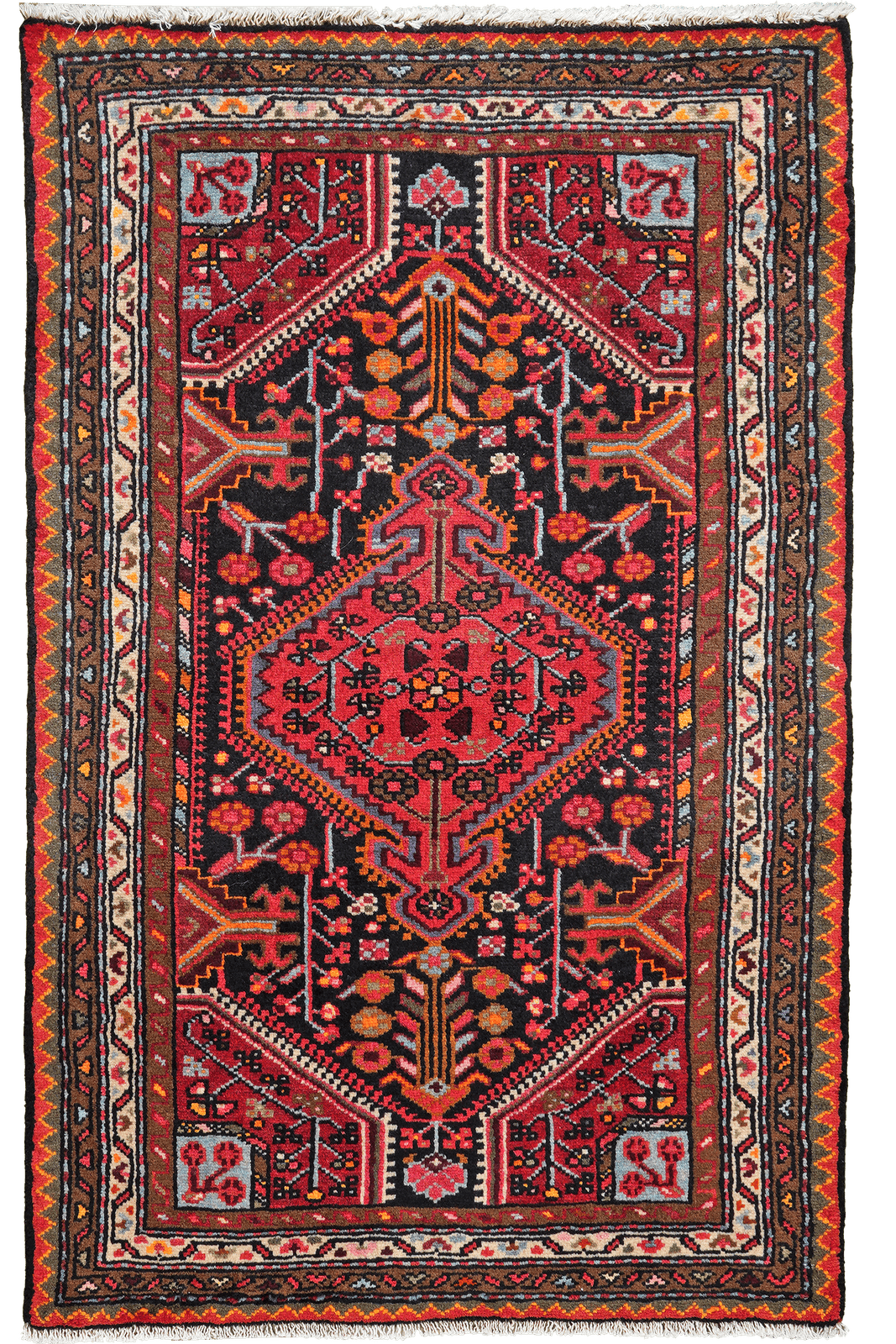 Toysarghan — Hand-knotted, 85x137 cm, Blue, 100% Virgin Wool | Main view