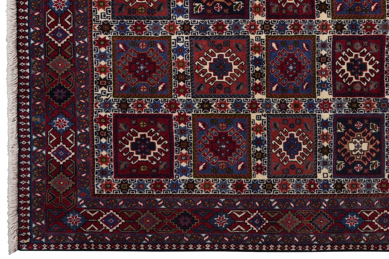 Yalameh — Hand-knotted, 156x197 cm, Multicolor, 100% Virgin Wool | View 3