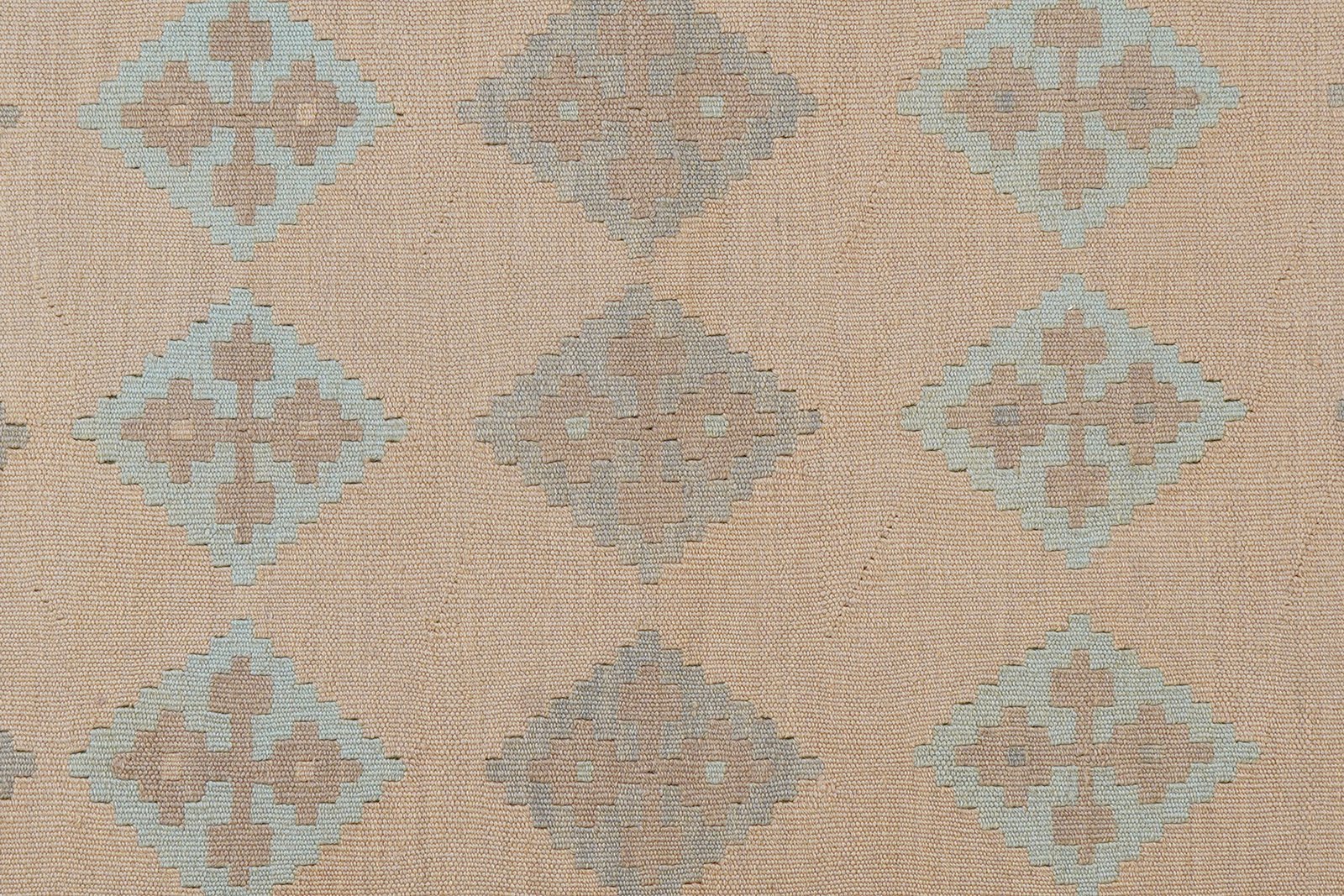 Kelim Gashgai — Handmade, 118x177 cm, Beige, 100% Virgin Wool | View 5