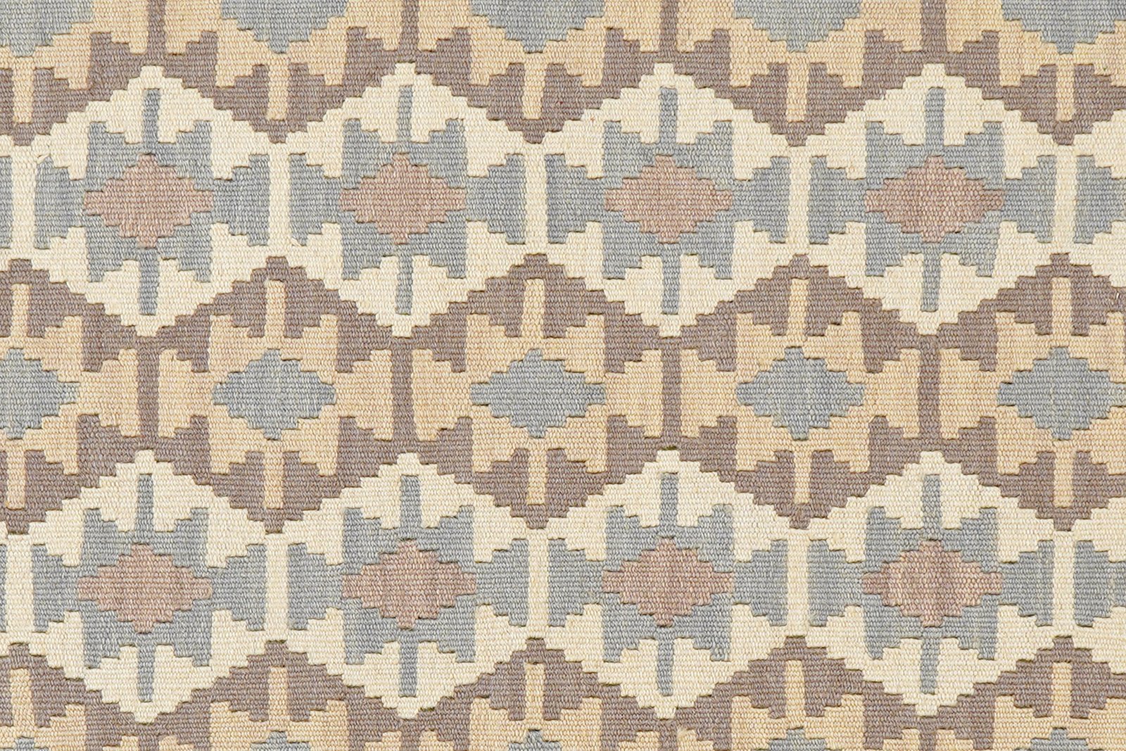Kelim Gashgai — Handmade, 122x167 cm, Grey, 100% Virgin Wool | View 5