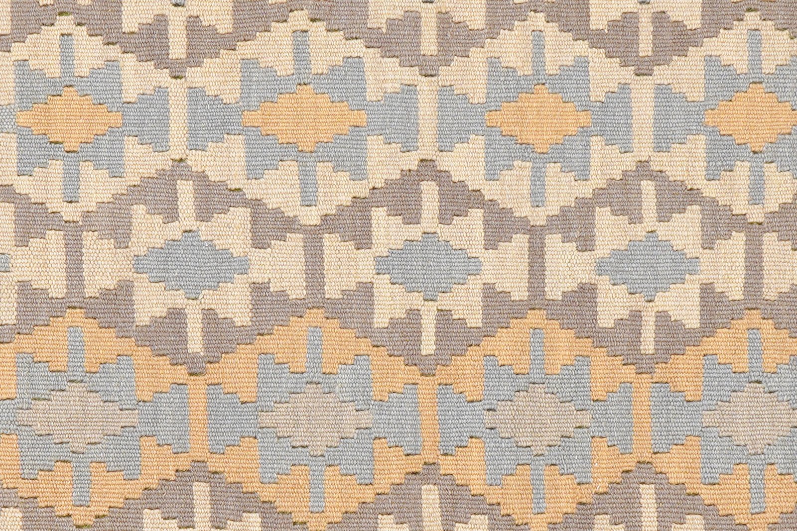 Kelim Gashgai — Handmade, 122x177 cm, Grey, 100% Virgin Wool | View 5