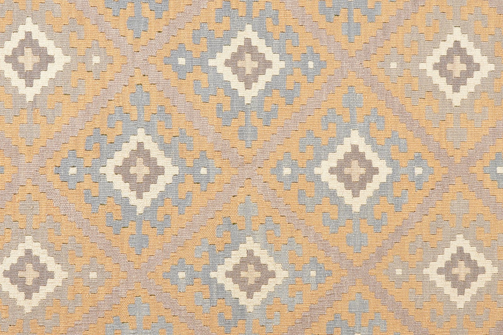 Kelim Gashgai — Handmade, 173x246 cm, Grey, 100% Virgin Wool | View 5