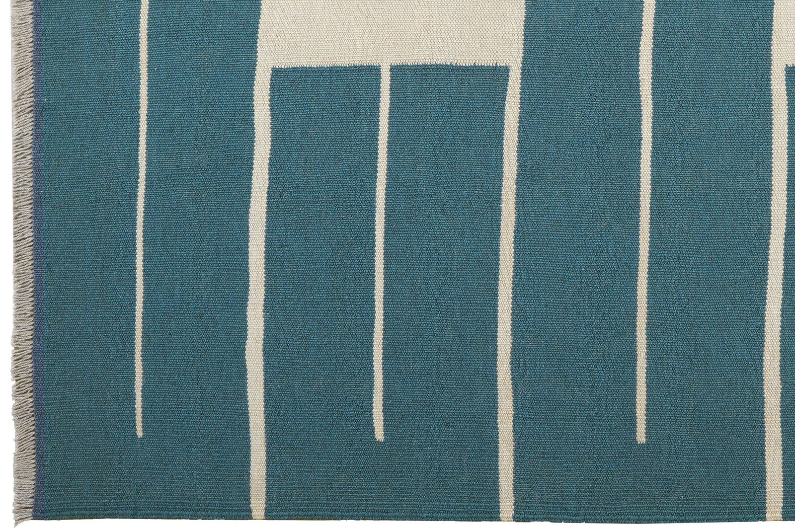 Kelim Gashgai — Handmade, 153x197 cm, Green, 100% Virgin Wool | View 3