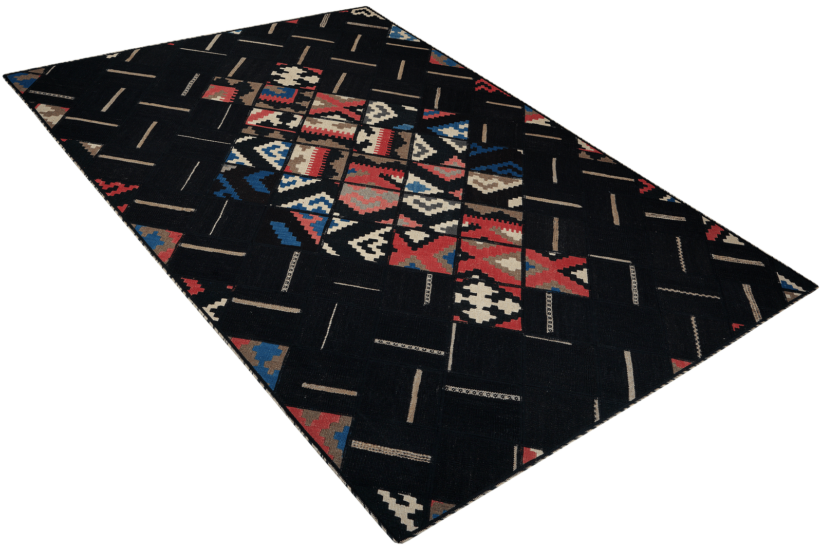 Kelim Tekkeh — Handmade, 170x242 cm, Multicolor, 100% Virgin Wool | View 4
