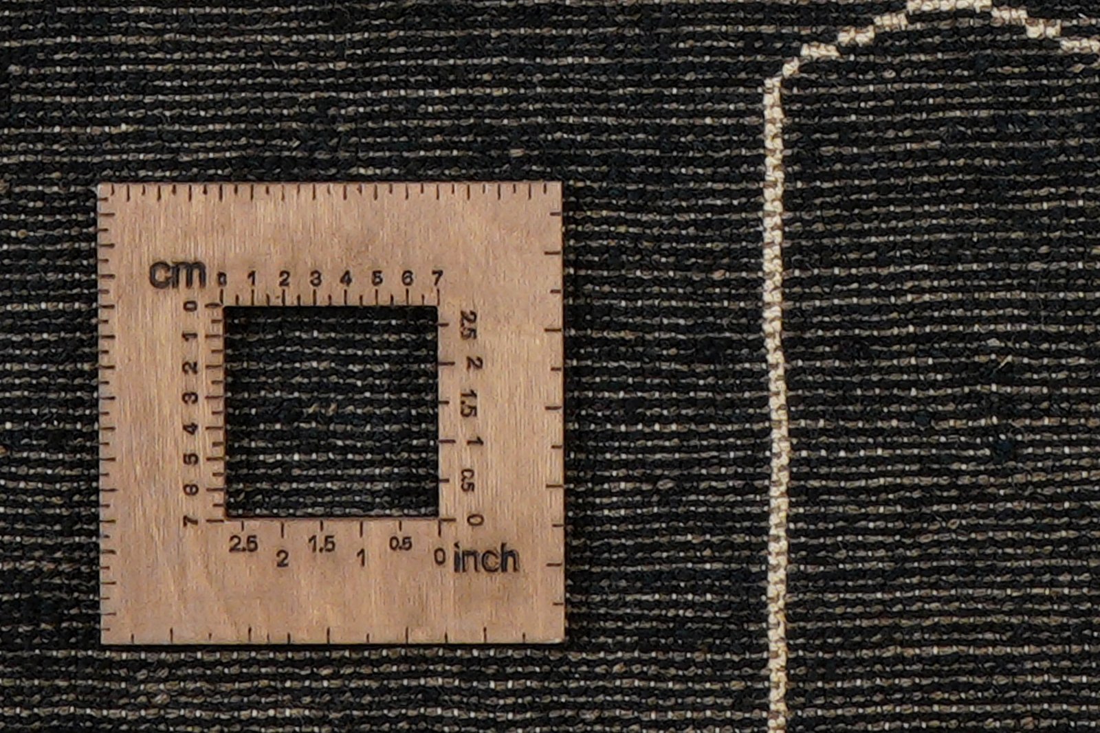 Gabbeh — Hand-knotted, 207x280 cm, Black, 100% Virgin Wool | View 8