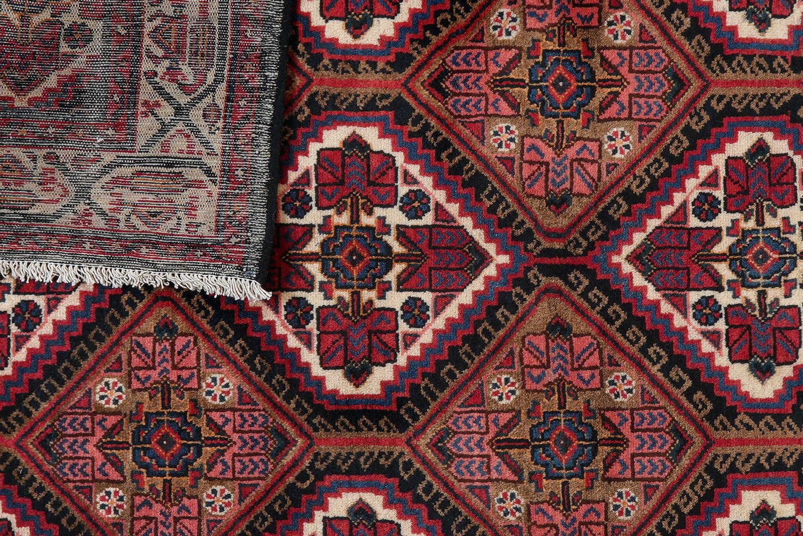 Assadabad — Hand-knotted, 134x198 cm, Blue, 100% Virgin Wool | View 7