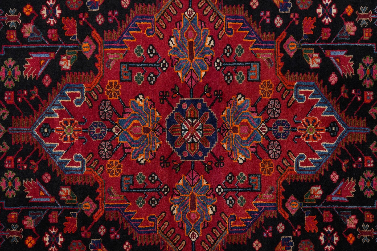 Toysarghan — Hand-knotted, 143x200 cm, Blue, 100% Virgin Wool | View 6