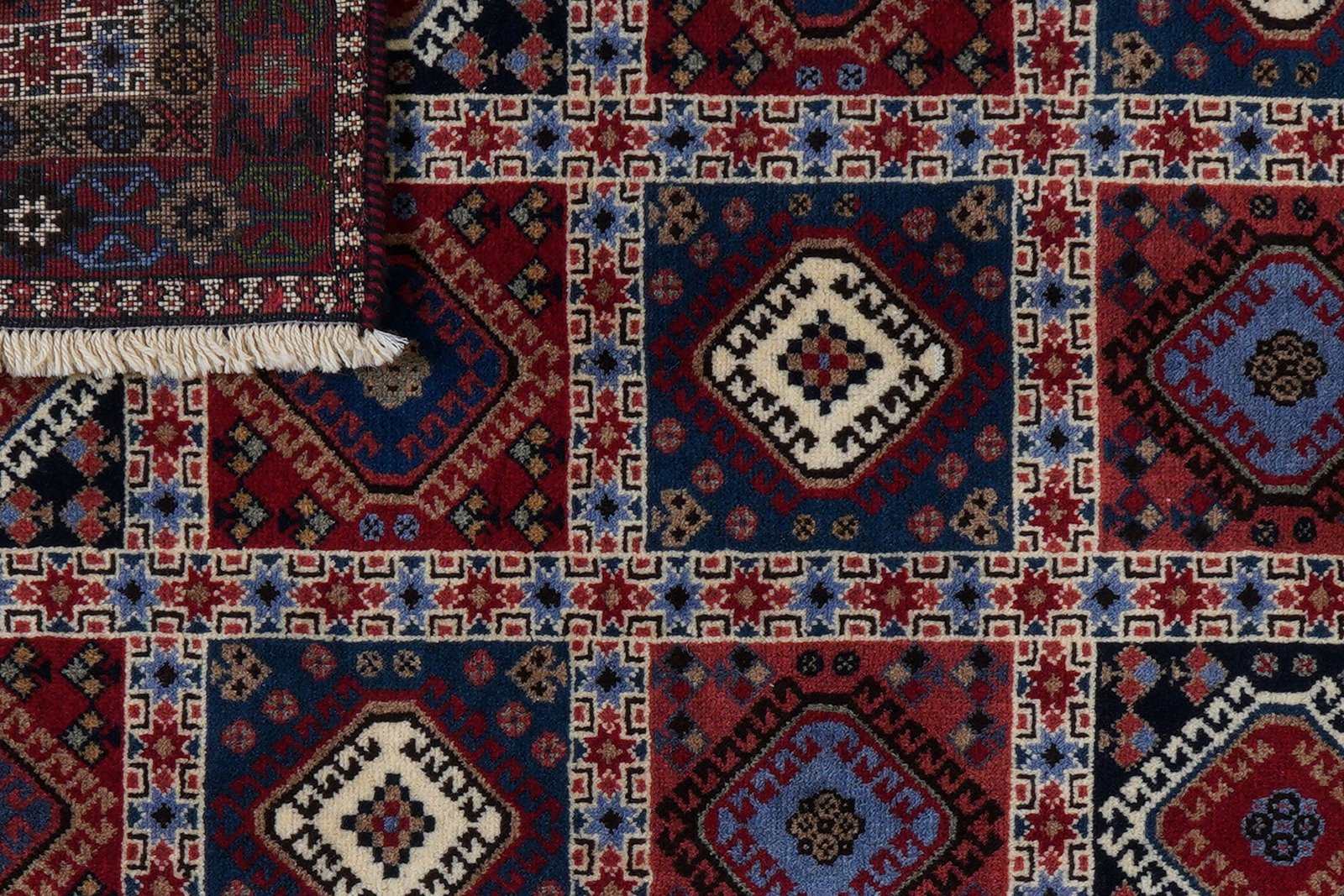 Yalameh — Hand-knotted, 103x149 cm, Multicolor, 100% Virgin Wool | View 7