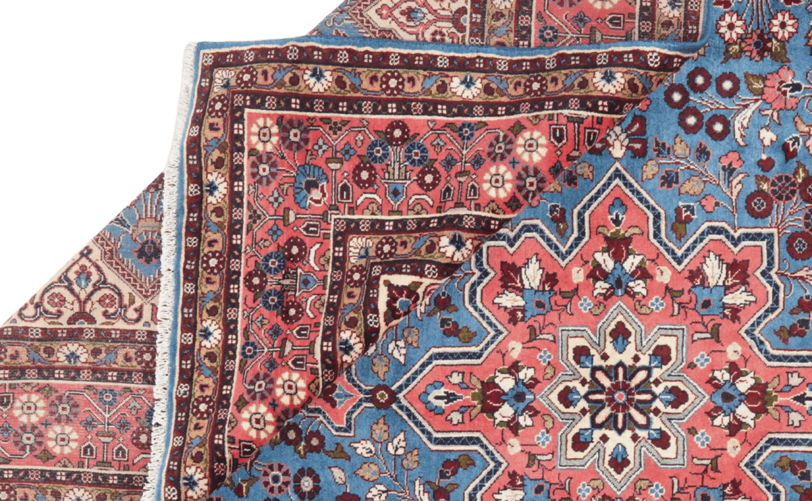 Mehreban — Hand-knotted, 257x289 cm, Blue, 100% Virgin Wool | View 5