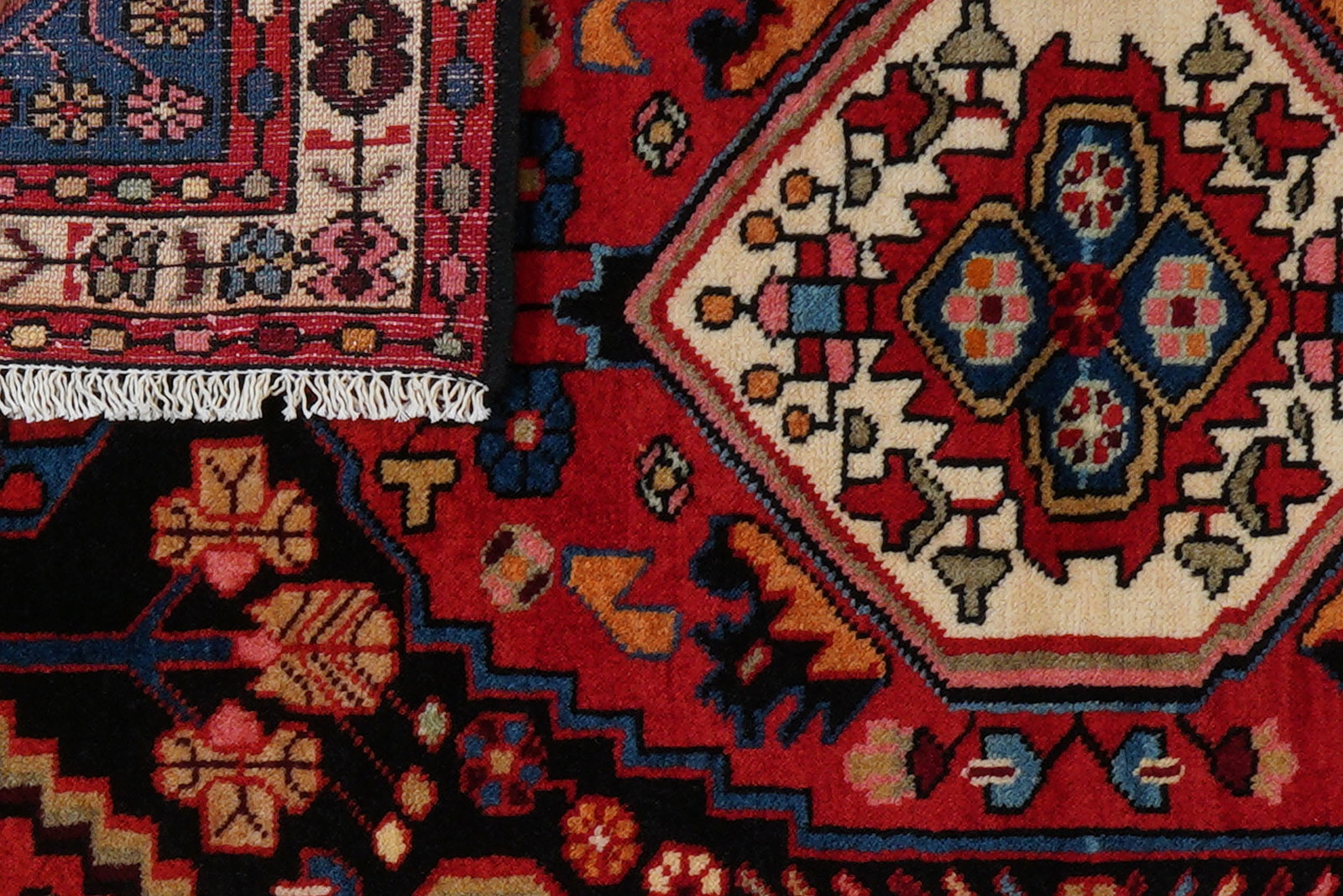 Toysarghan — Handgefertigt, 135x82 cm, Beige, 100% Virgin Wool | View 8