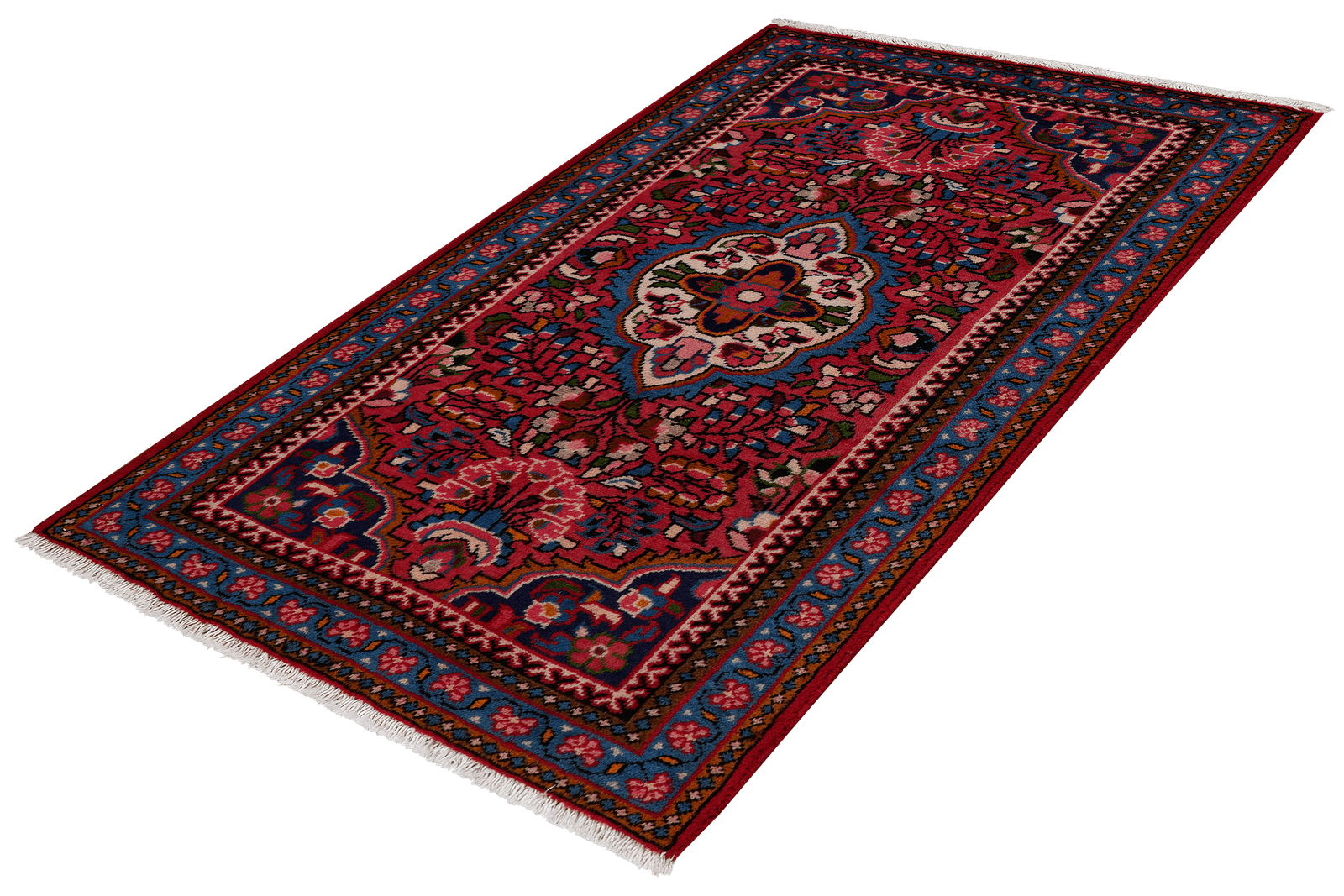 Lilian — Hand-knotted, 72x124 cm, Red, 100% Virgin Wool | View 5