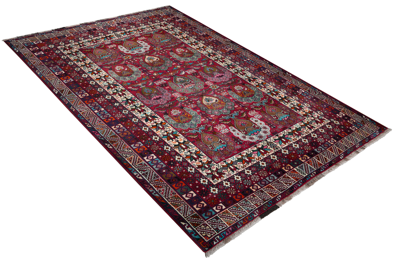 Gashgai — Handgefertigt, 297x206 cm, Bunt, 100% Virgin Wool | View 5