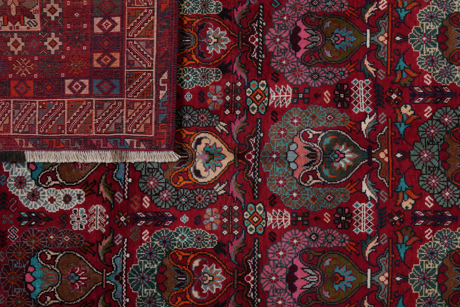 Gashgai — Handgefertigt, 297x206 cm, Bunt, 100% Virgin Wool | View 8