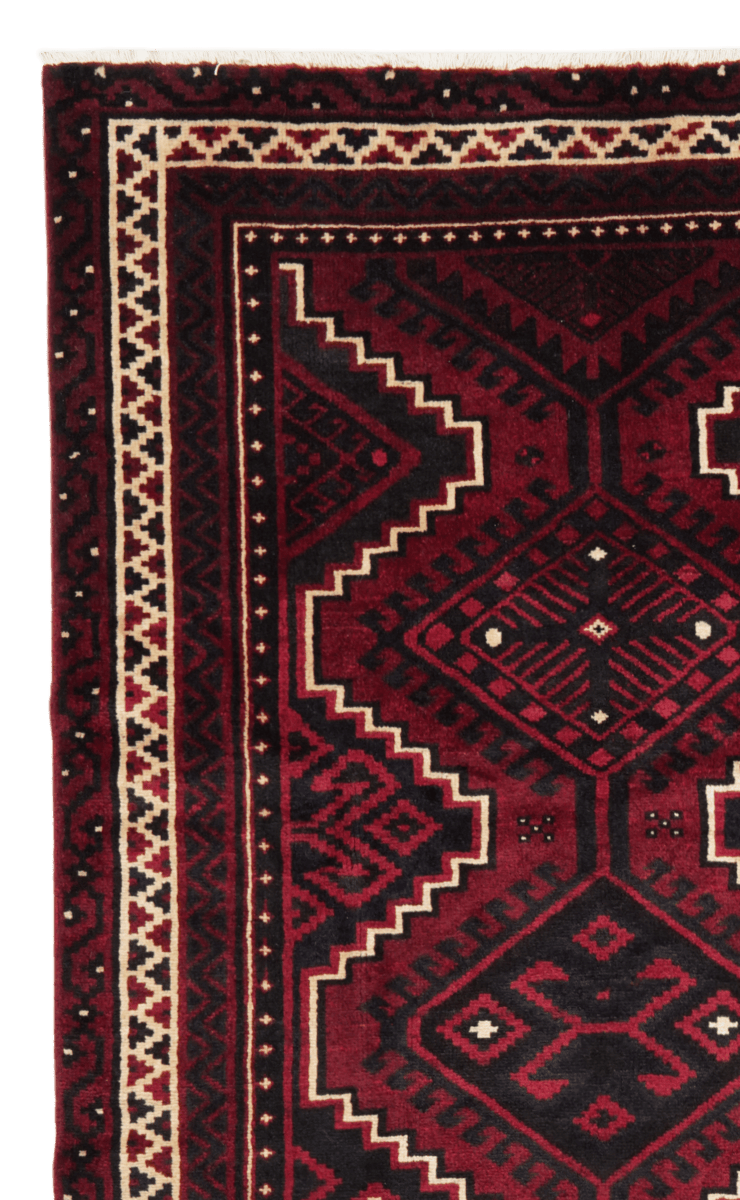 Lori — Hand-knotted, 214x313 cm, Red, 100% Virgin Wool | View 3