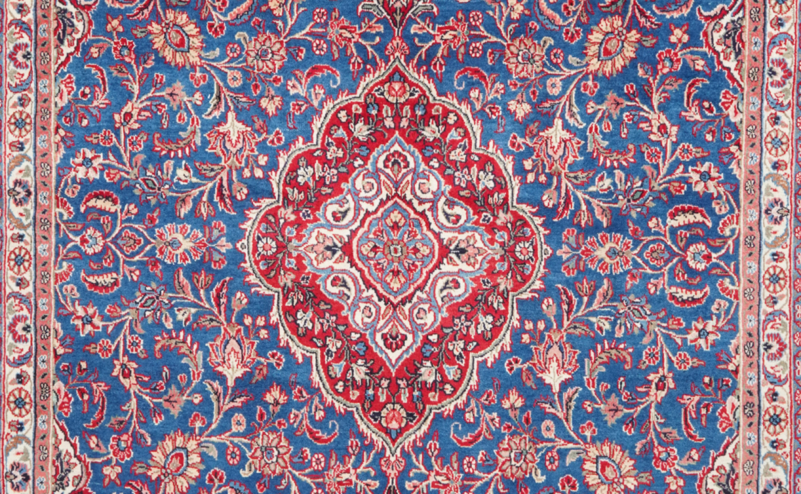 Ekbatan — Handgefertigt, 373x272 cm, Rot, 100% Virgin Wool | View 5