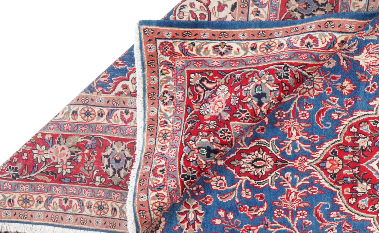 Ekbatan — Handgefertigt, 373x272 cm, Rot, 100% Virgin Wool | View 6