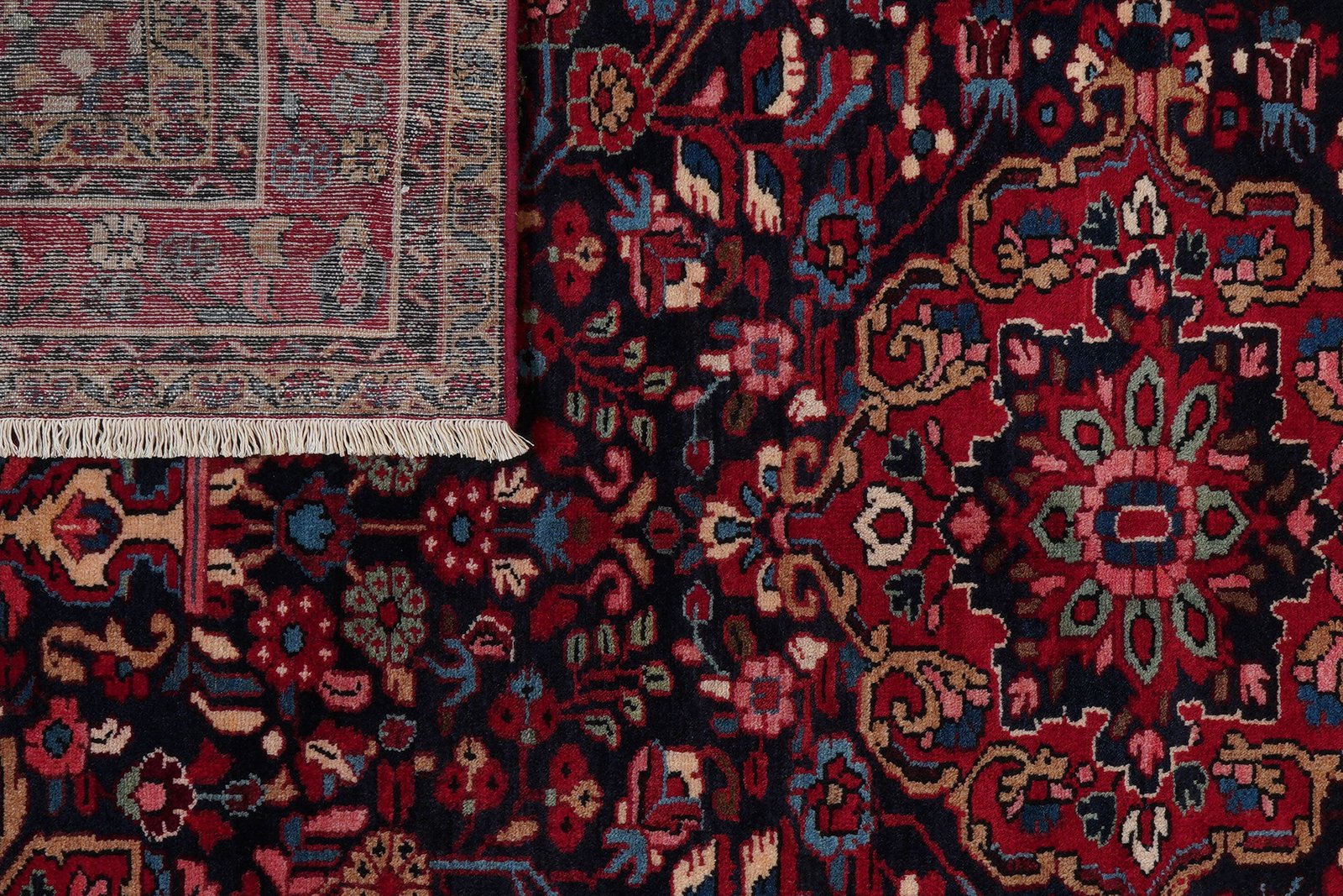 Bourtchalou — Hand-knotted, 170x254 cm, Blue, 100% Virgin Wool | View 7