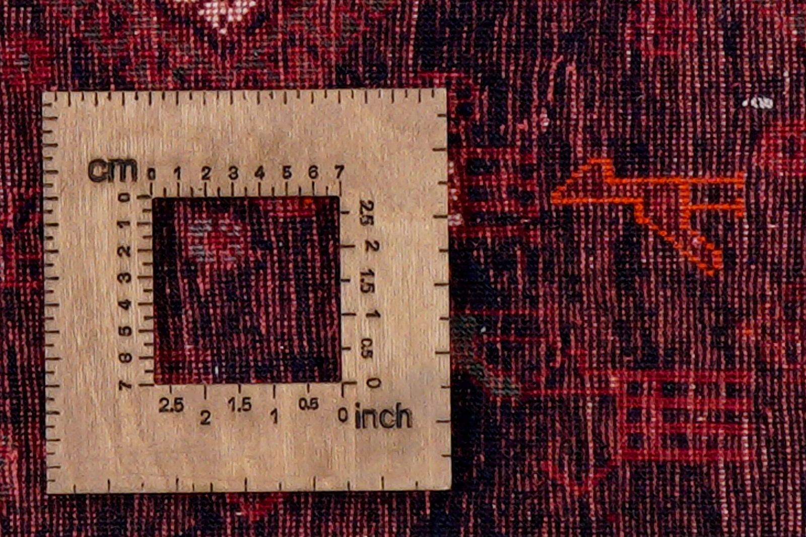 Afshar — Handgefertigt, 166x132 cm, Beige, 100% Virgin Wool | View 9