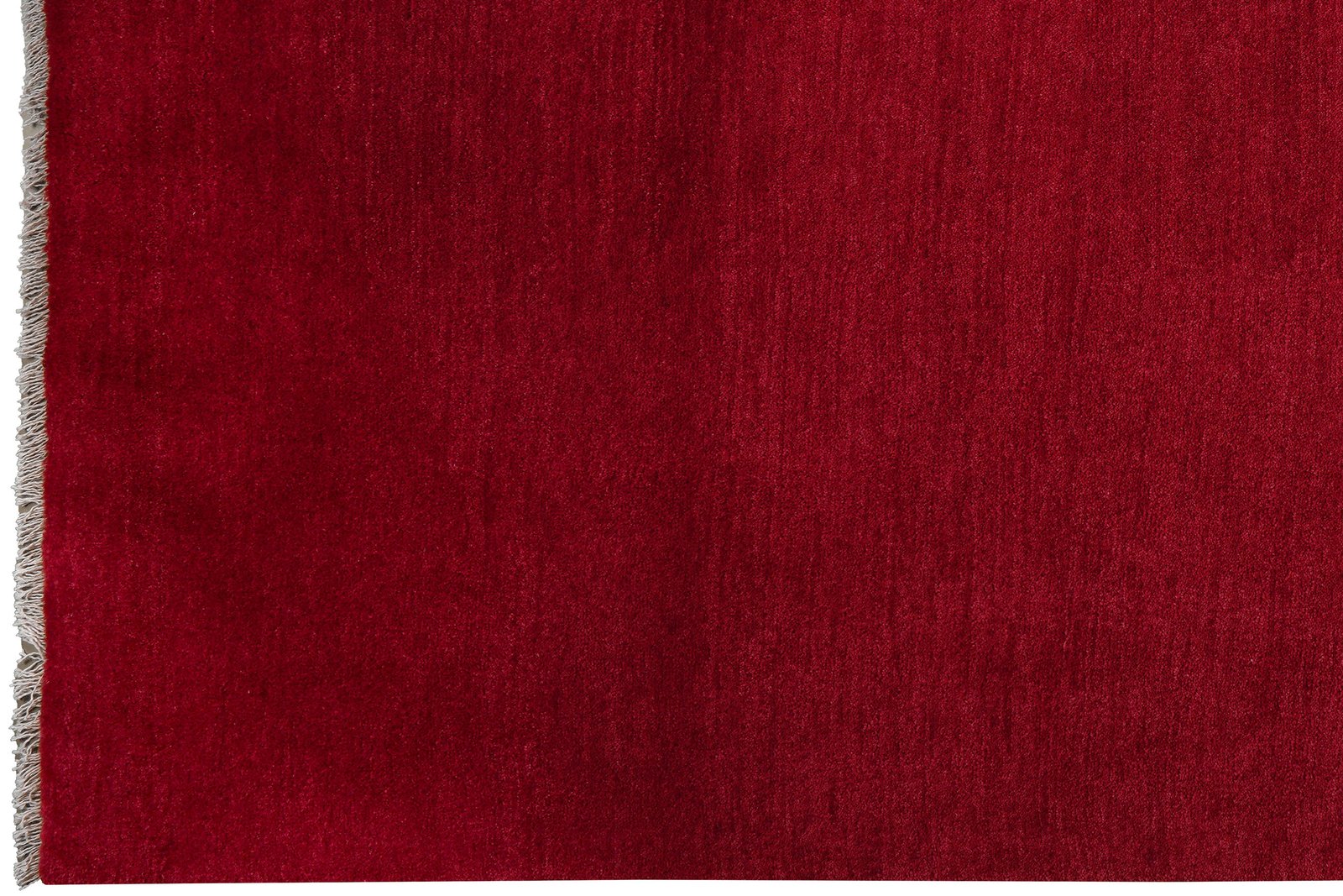 Gabbeh — Hand-knotted, 202x299 cm, Red, 100% Virgin Wool | View 3