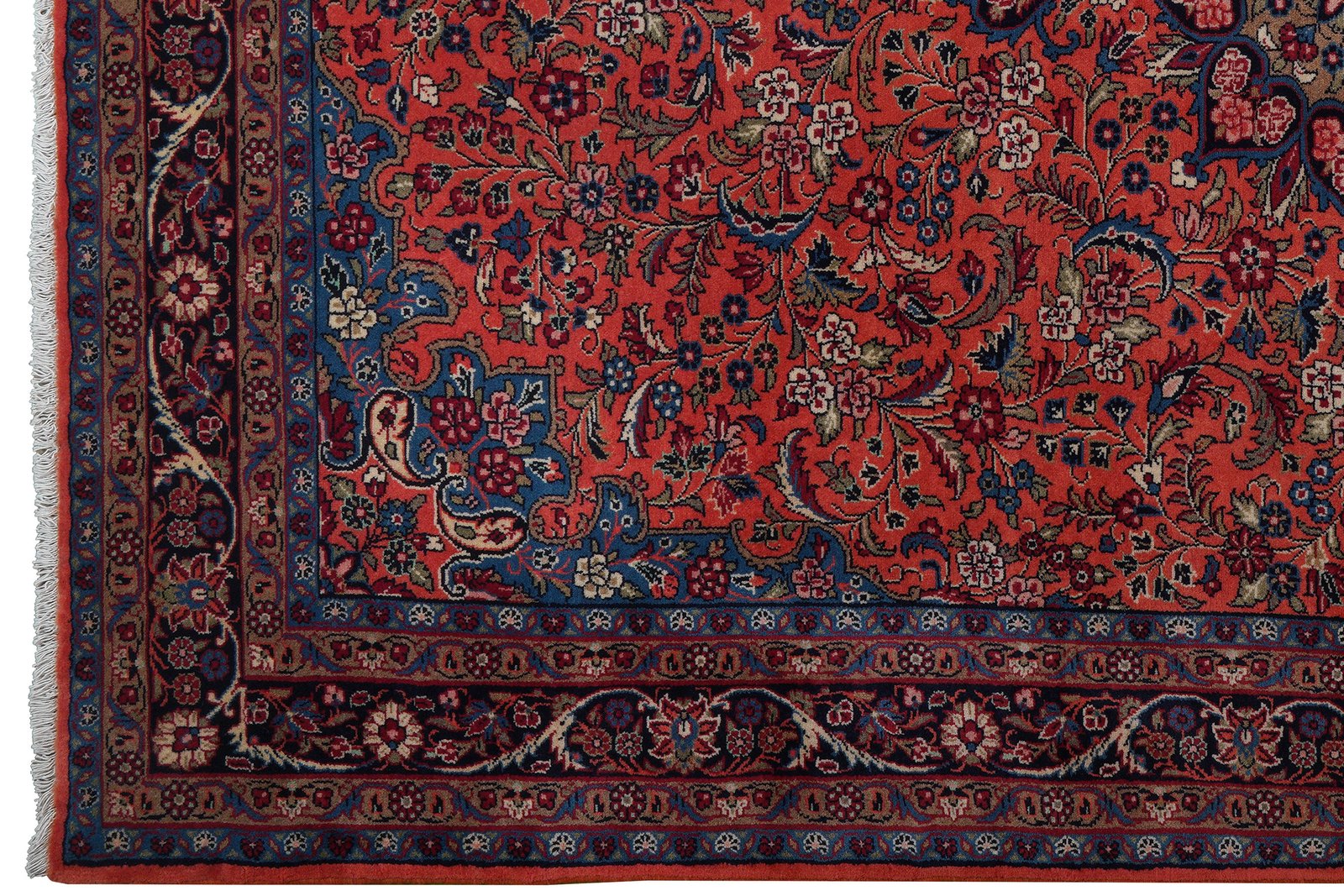 Mehreban — Hand-knotted, 206x300 cm, Red, 100% Virgin Wool | View 3