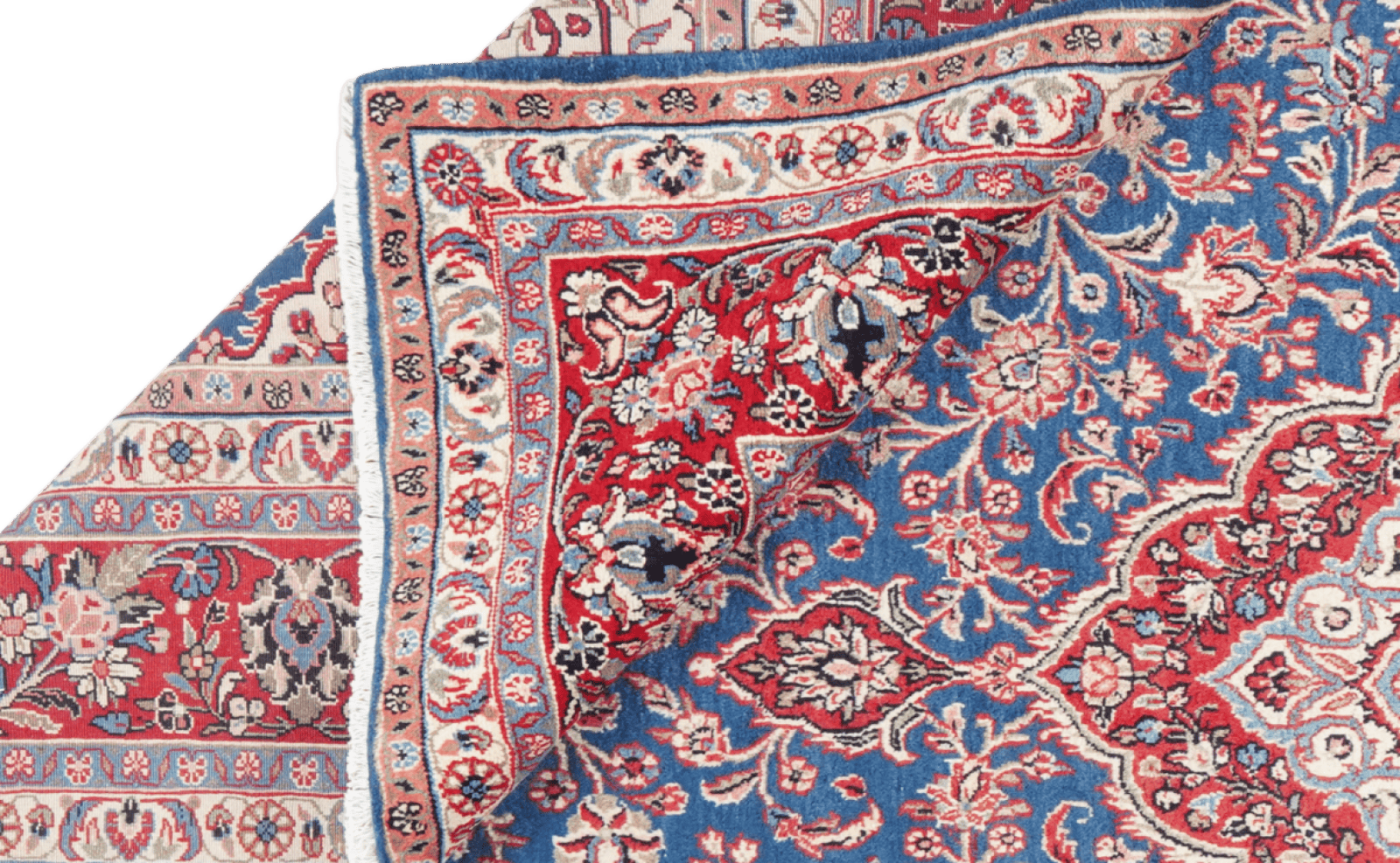 Ekbatan — Hand-knotted, 274x363 cm, Blue, 100% Virgin Wool | View 5