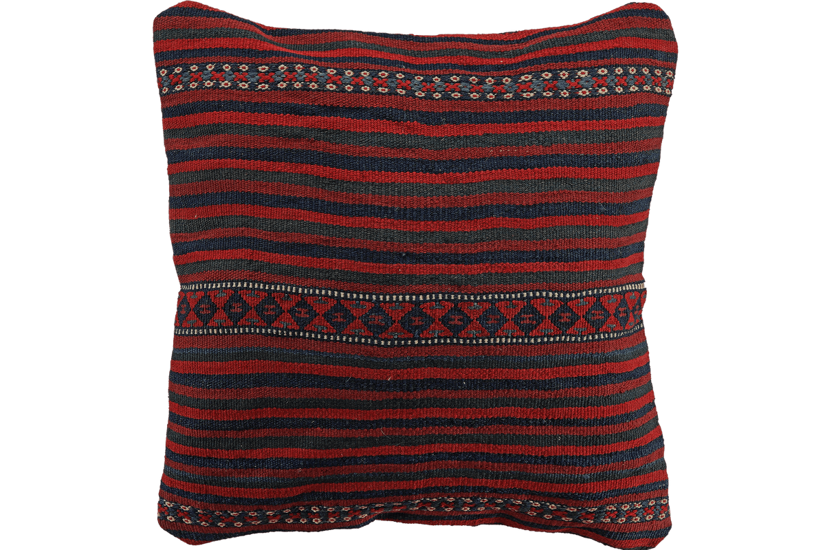 Kelim Cuscino · Fatto a mano – Multicolore, 50x50 cm