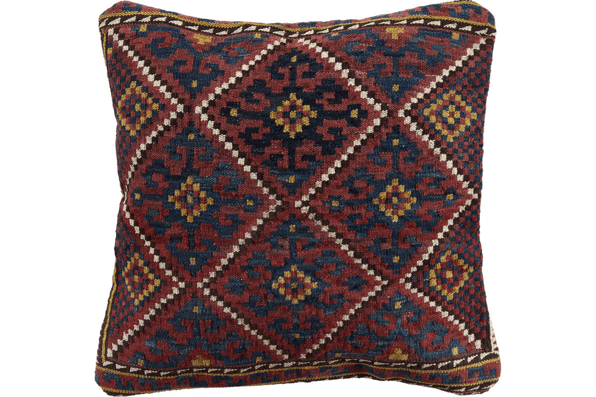 Kelim Cuscino · Fatto a mano – Multicolore, 50x50 cm