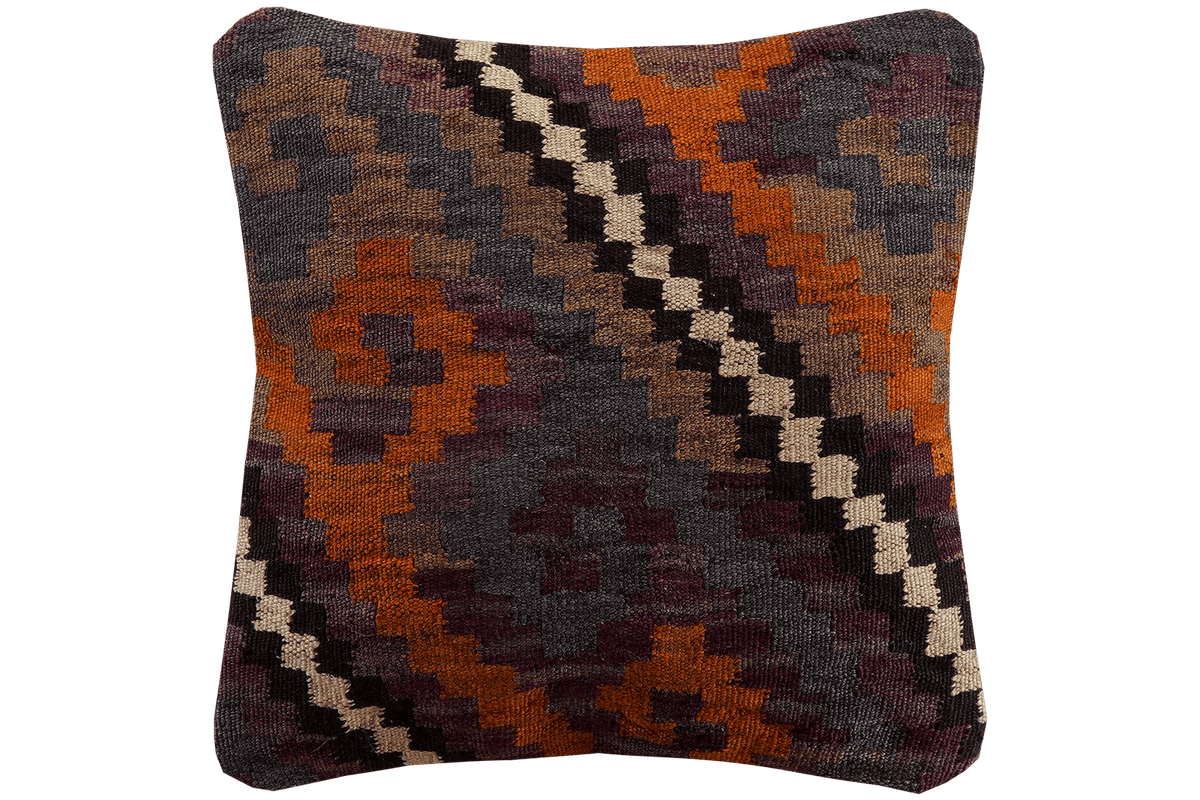 Kelim Cuscino · Fatto a mano – Multicolore, 40x40 cm