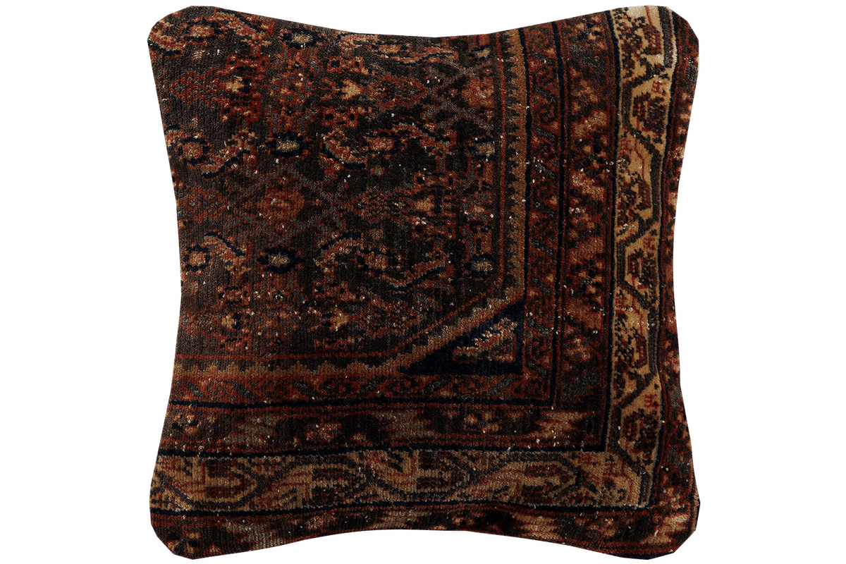 Kelim Coussin · Fait main – Multicolore, 40x40 cm