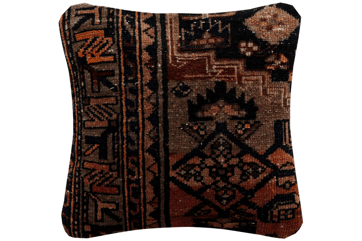 Kelim Coussin · Fait main – Multicolore, 40x40 cm