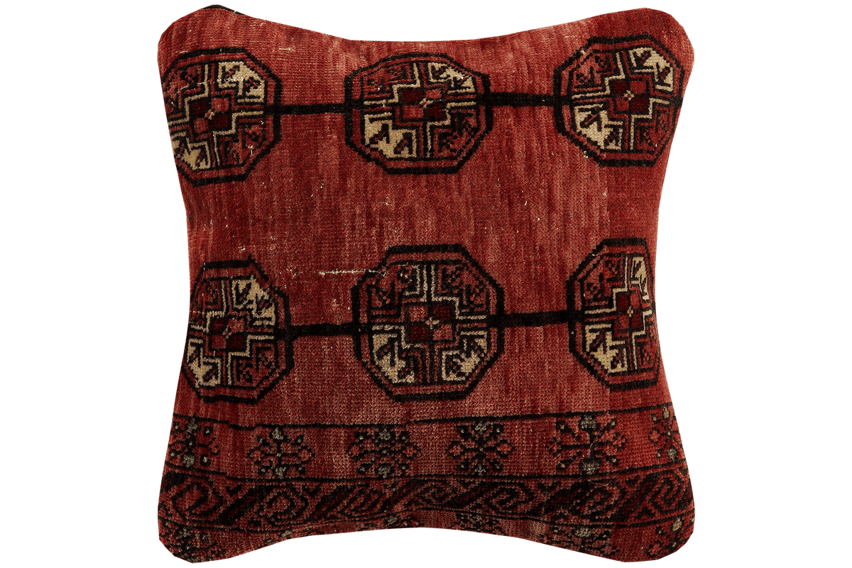 Kelim Coussin · Fait main – Multicolore, 40x40 cm