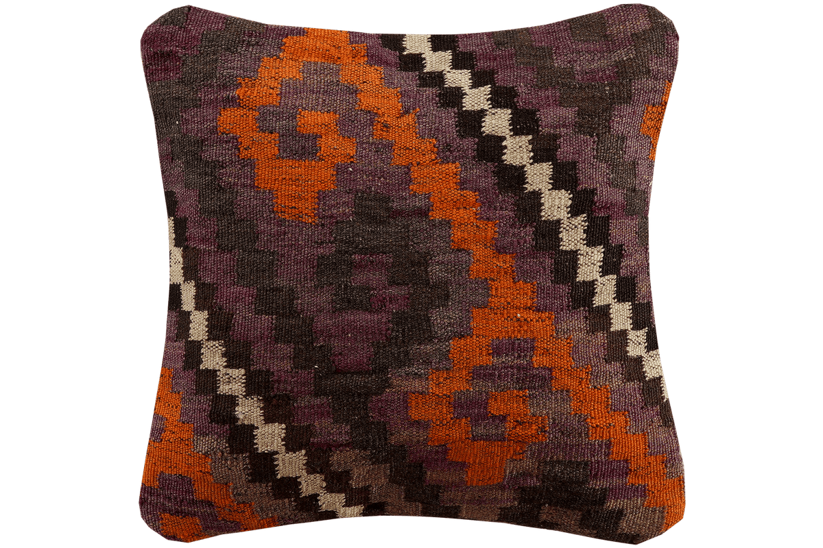Kelim Cuscino · Fatto a mano – Multicolore, 40x40 cm